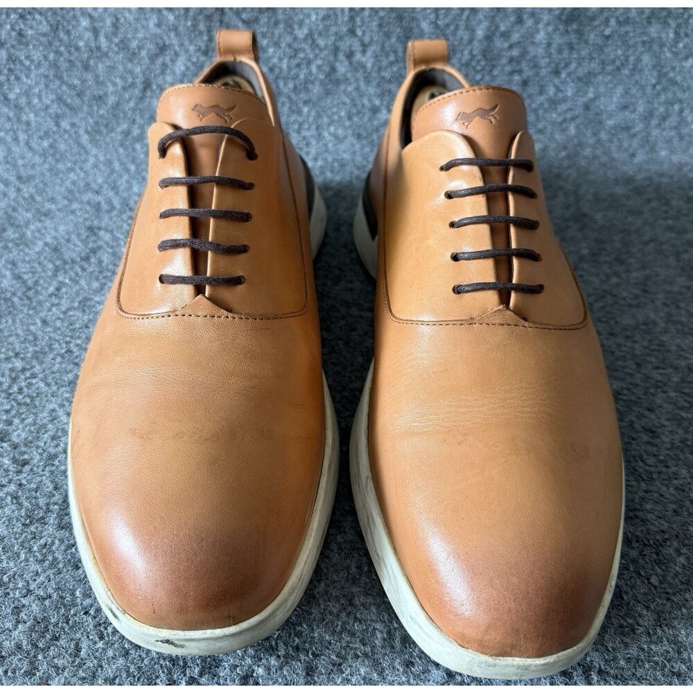 Wolf & Shepherd Brown Crossover Longwing Leather Dress Comfort Shoes Men’s 10M